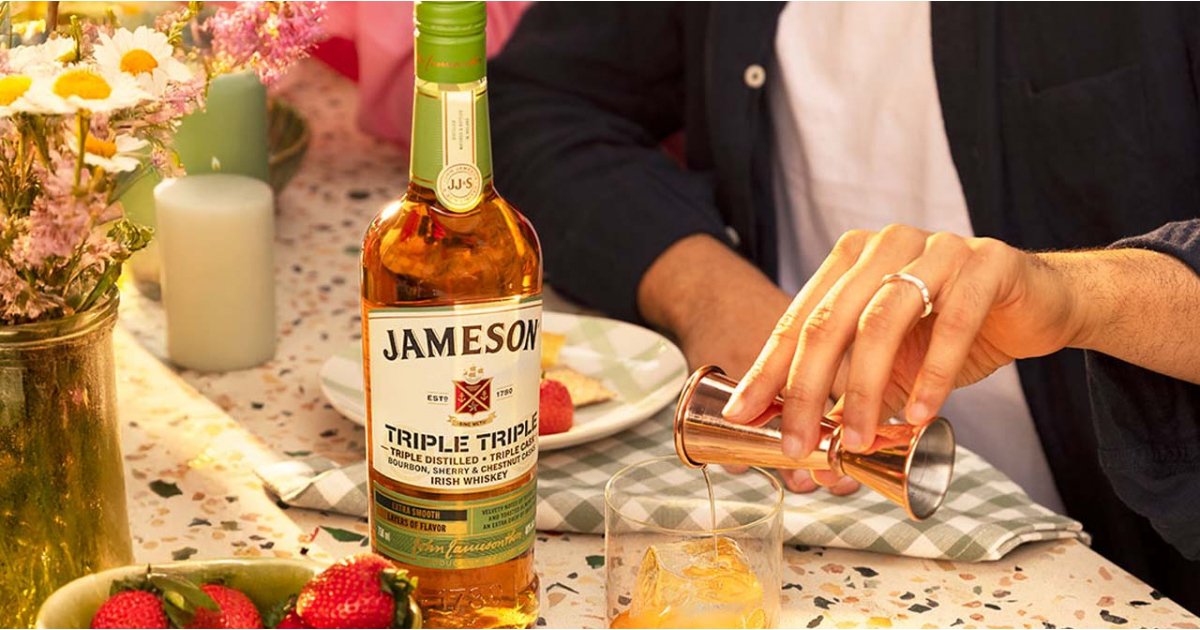 Jameson Triple Triple Chestnut Edition威士忌到達英國