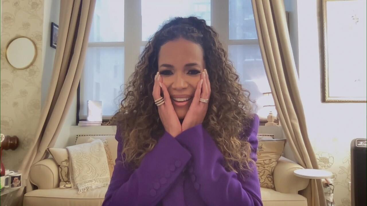 桑尼霍斯汀 (Sunny Hostin) 收到兩個孩子發來的甜蜜母親節留言，淚流滿面